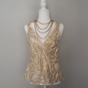 The Limited sleeveless Blouse